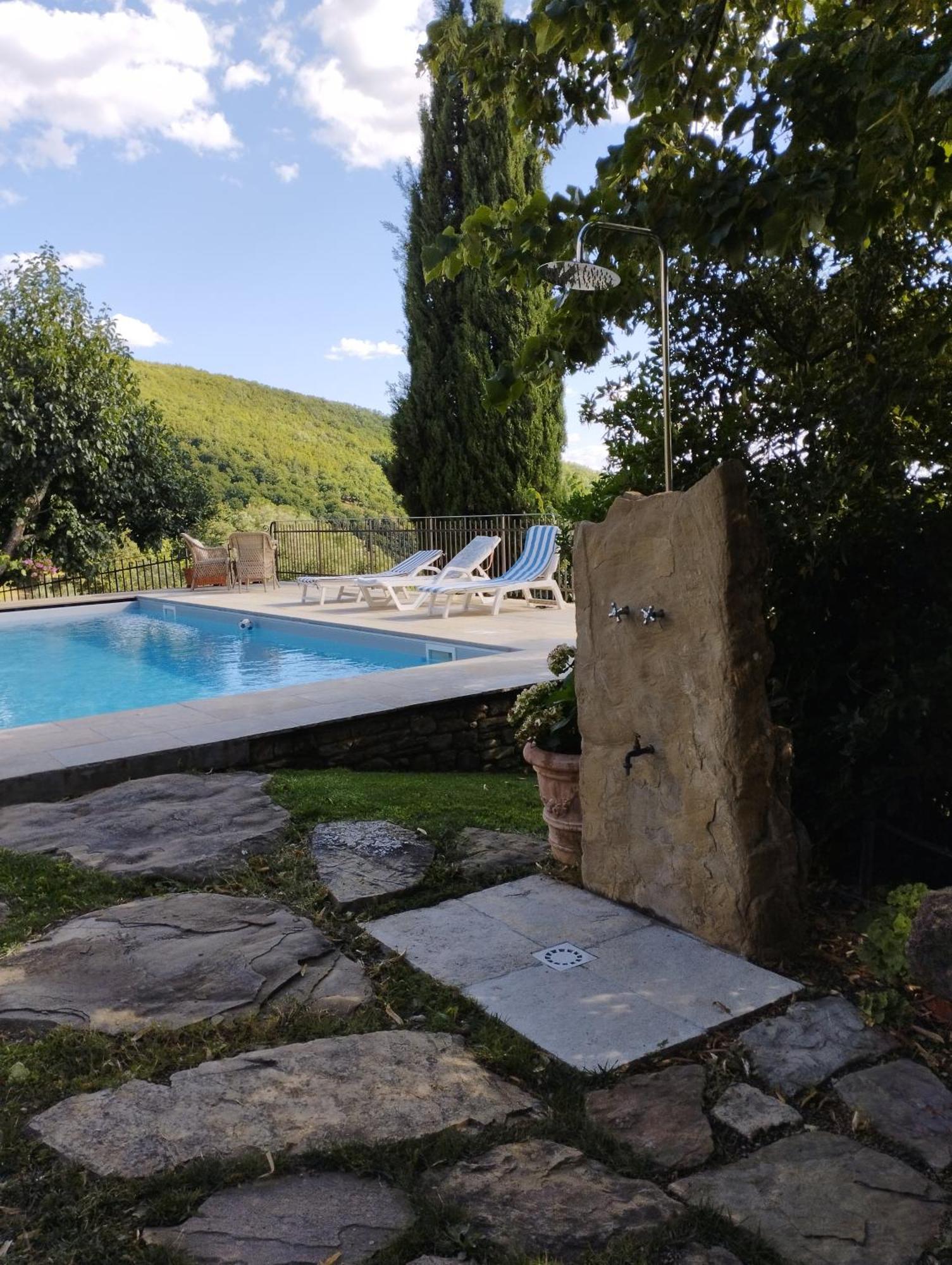 Casa Renacci Villa Subbiano Bagian luar foto