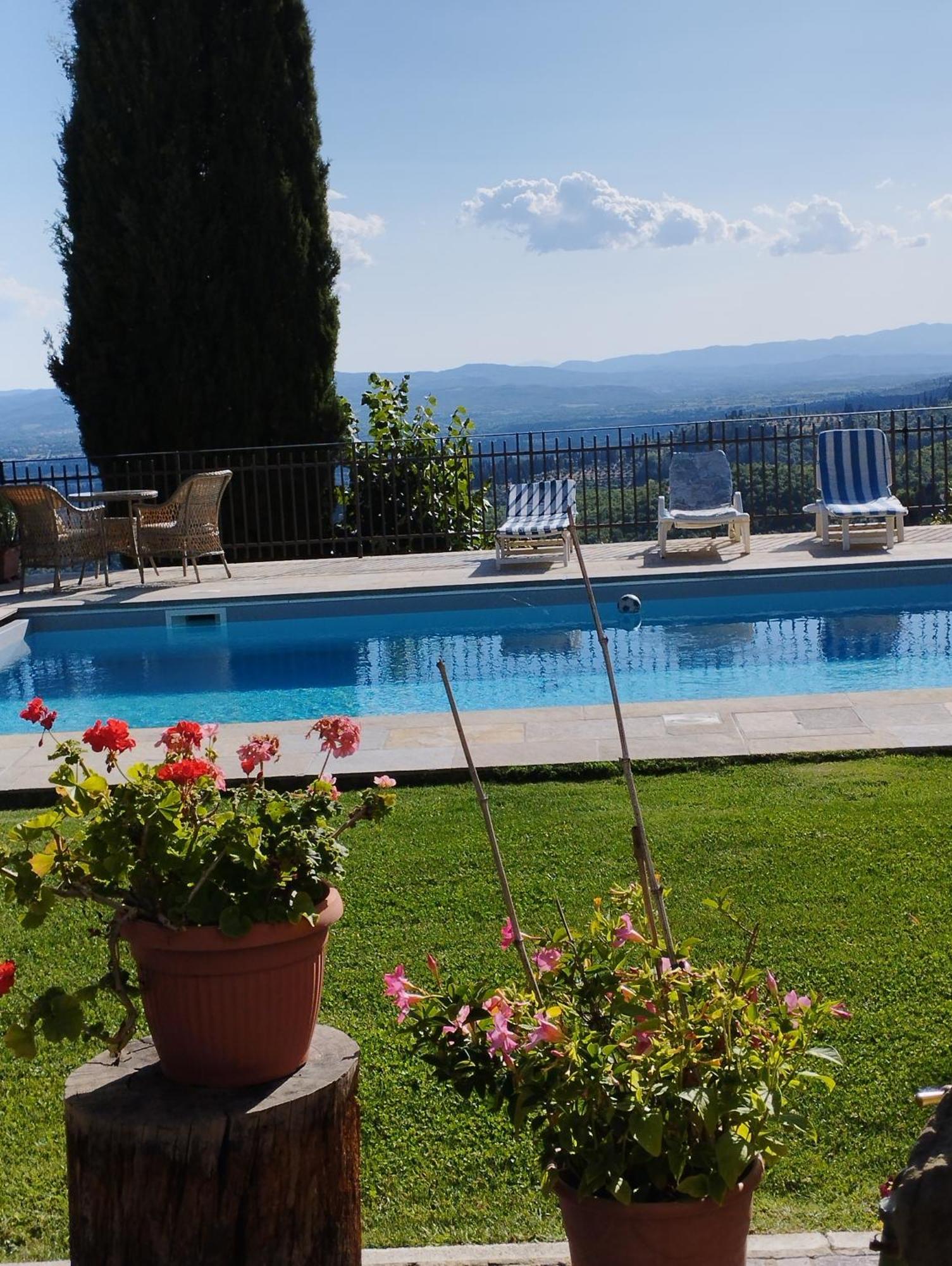Casa Renacci Villa Subbiano Bagian luar foto