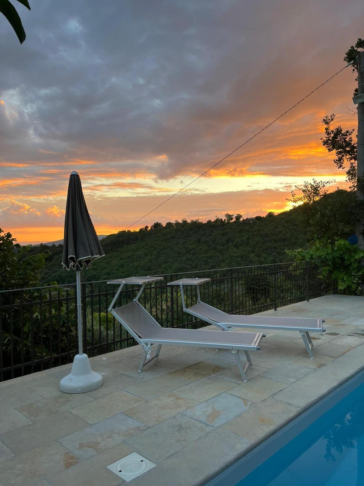 Casa Renacci Villa Subbiano Bagian luar foto